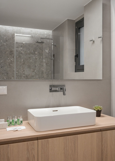 Bathroom 2, Athenian Riviera Secluded Apartment, Attica