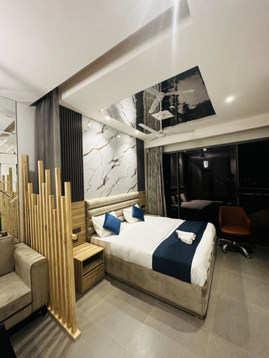 Bedroom 2, Luxsugero Studios, Gautam Buddha Nagar