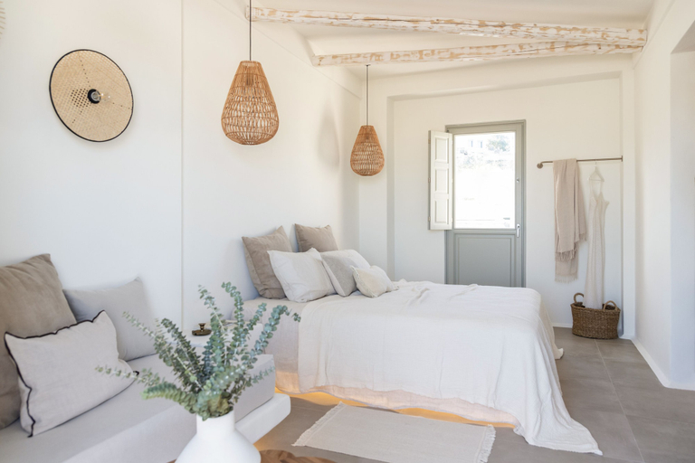 Bedroom 3, Frescoes Luxury Suites, South Aegean
