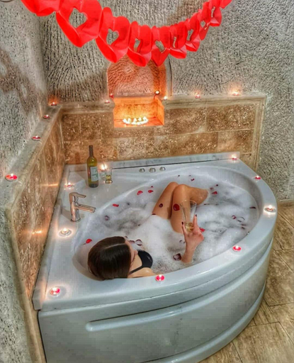Bathroom 2, Elite Cave Suites, Nevşehir