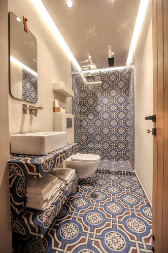 Bathroom 3, Meteora Heaven and Earth Kastraki premium suites - Adults Friendly, Thessaly