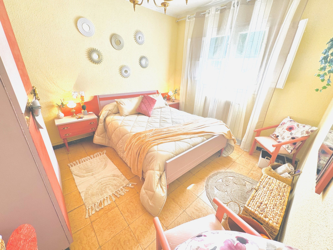 Bedroom 3, Casa rural al sol de las ruinas, Zaragoza
