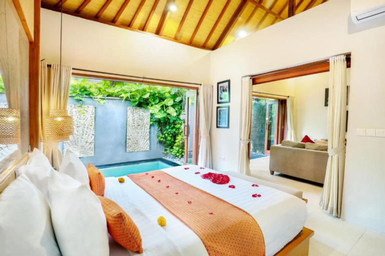 Bedroom 2, Luxury 1BR Villa With Private Pool & Bathtub #EZ60, Badung