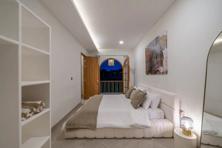 Bedroom 3, Villa Hawk : Aesthetically Pleasing 4BR Villa In Central Canggu, Badung