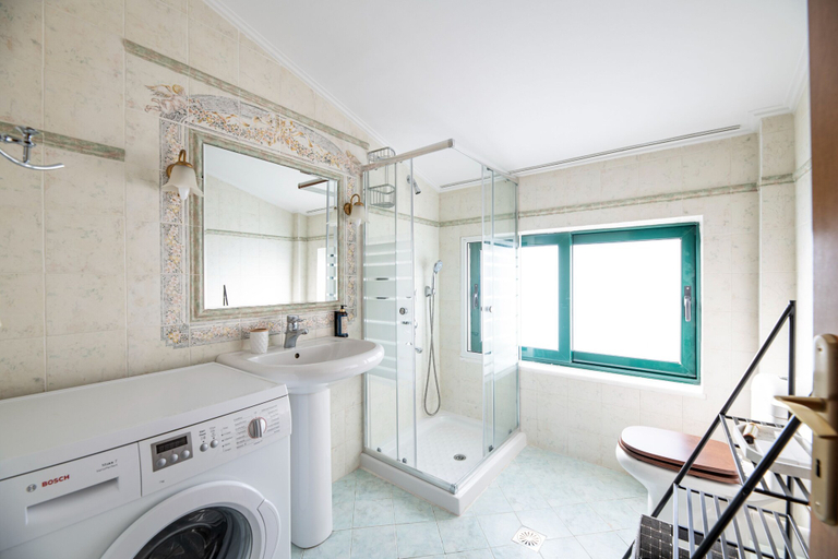 Bathroom 5, Vouliagmeni Athenian Riviera Villa, Attica
