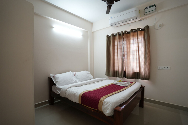 Bedroom 3, Aishwaryam Service Apartment, Kancheepuram