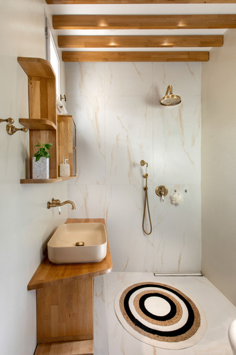 Bathroom, casa emiliana, South Aegean