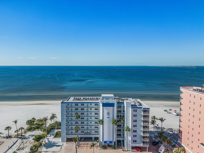 Exterior & Views, Beach Villas # 506-250 Estero Blvd 2 Bedroom Apts by RedAwning, Lee