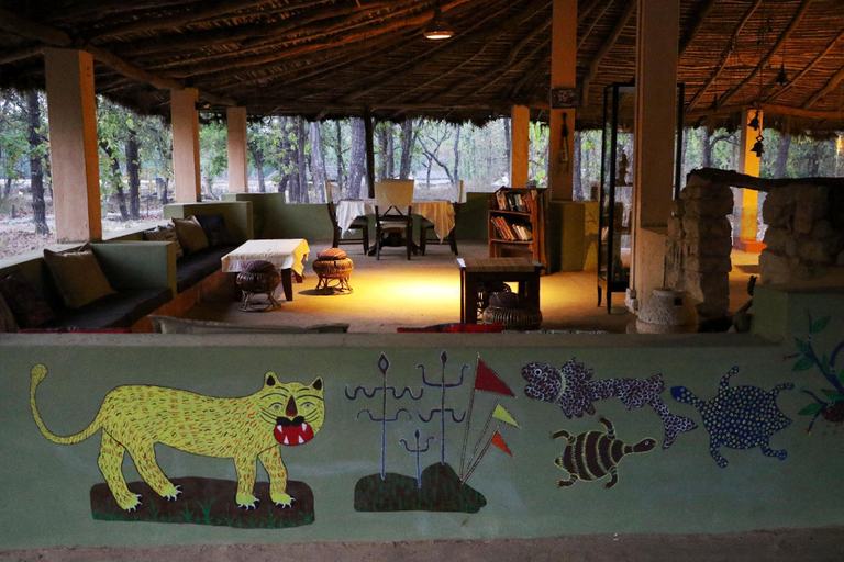 Public Area, Atulya Kanchi Camp Bandhavgarh National Park India, Umaria