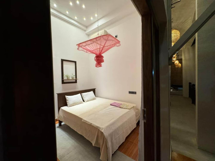 Bedroom 2, Room in Villa - Surf 247 Weligama - Deluxe Double Room With Side Sea View, Weligama