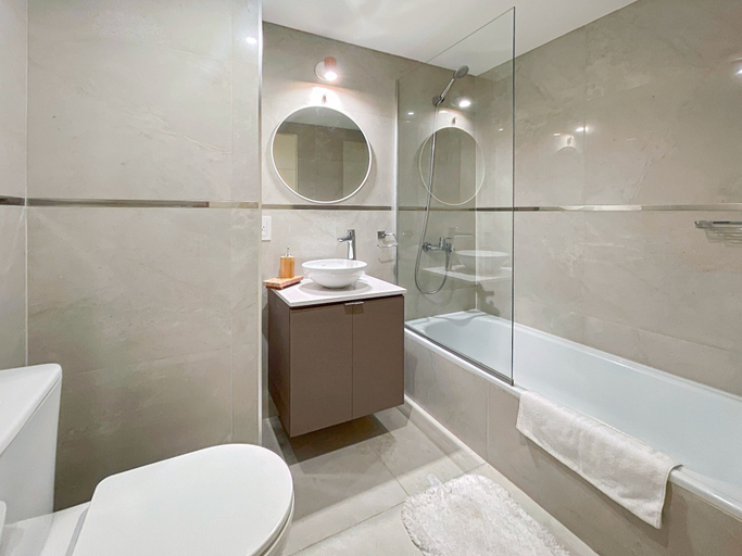 Bathroom 3, Estudio Moderno y Acogedor en San Telmo con Piscina y Servicios Exclusivos, Distrito Federal