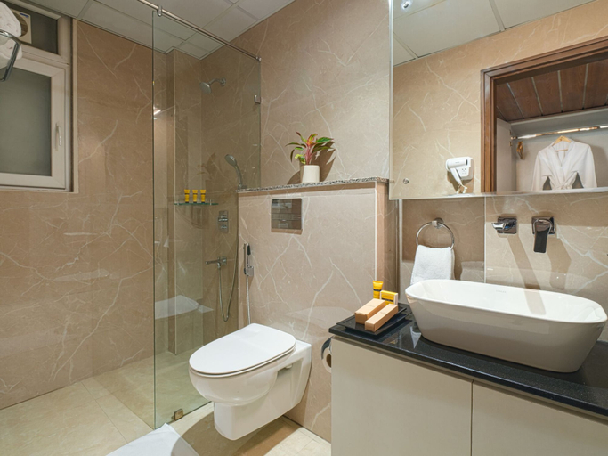Bathroom 5, Foxtrail, Sector 42 - AM Hotel Kollection, Gurgaon