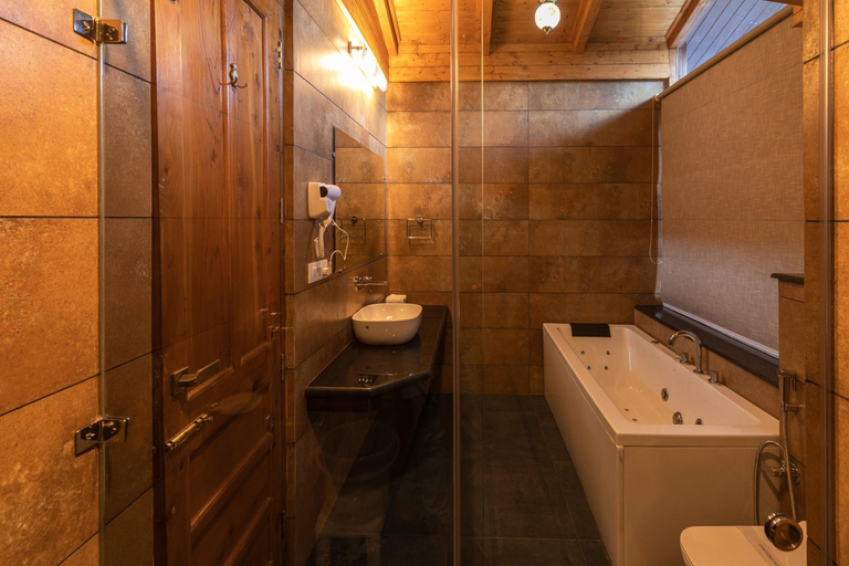 Bathroom 4, Aloka Resort, Kullu