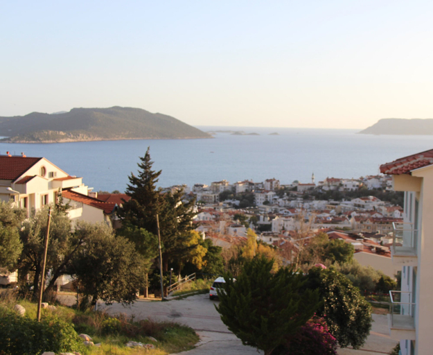 View from room 5, Apex Apart Suites, Kaş
