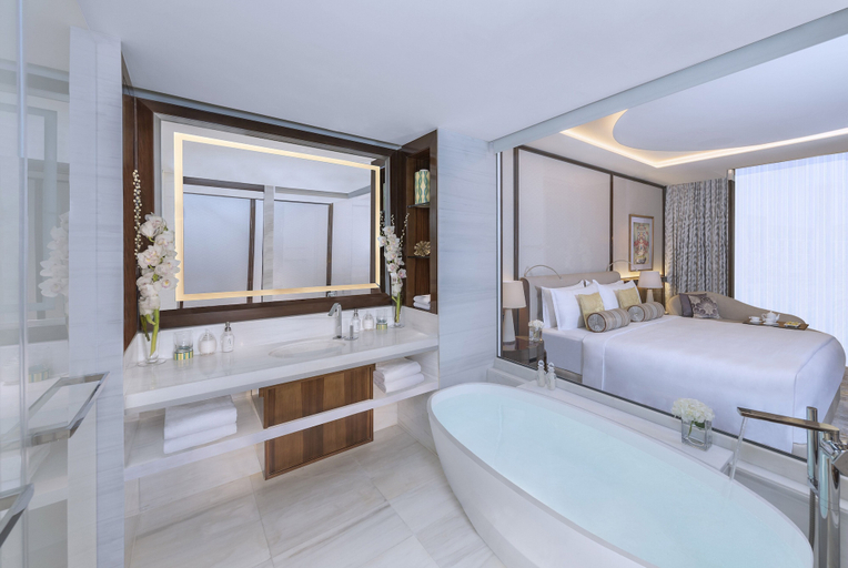 Bathroom 5, Mandarin Oriental Al Faisaliah, Riyadh, Riyadh