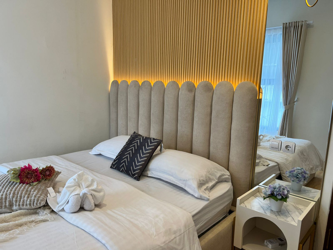 Bedroom 2, Villa Amethyst Lembang 3BR JB-3A With Private Pool, Bandung
