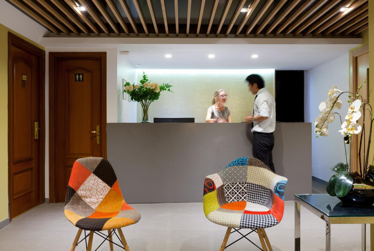 Lobby, Hostal Astoria, Madrid