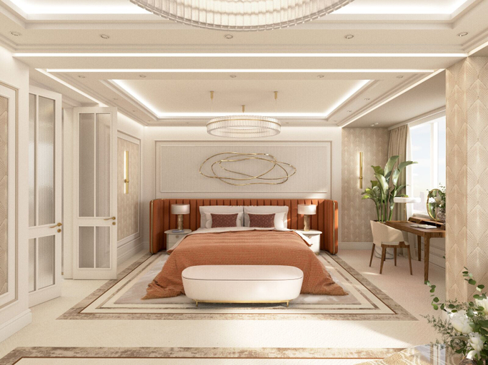 Bedroom 3, Warsaw Presidential Hotel, Warsaw