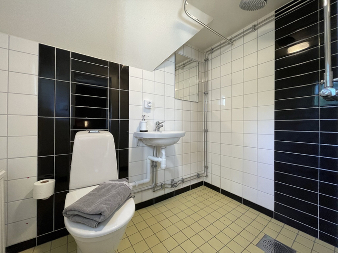 Bathroom 3, AlingsÃ¥s Vandrarhem - Villa Plantaget - Hostel, Alingsås