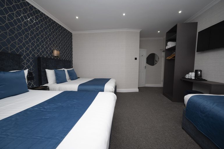 Bedroom 4, Mentone Hotel, London