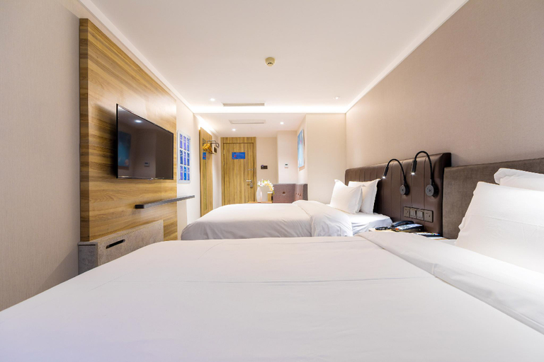Bedroom 5, Hanting Hotel Shanghai Dapuqiao Sun Moon Light Center, Shanghai