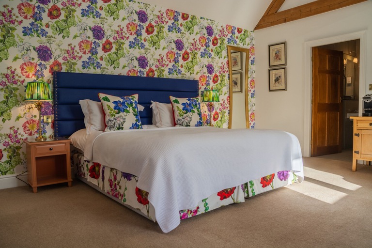 Bedroom 3, Fischers Baslow Hall, Derbyshire