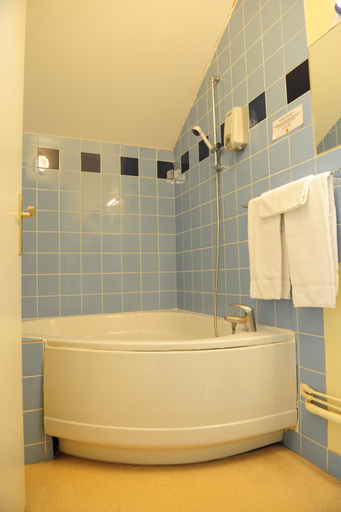 Bathroom, Logis Argonne Hotel, Ardennes