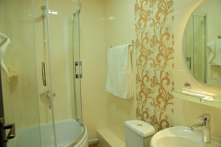Bathroom 3, Aska Hotel, Naryn