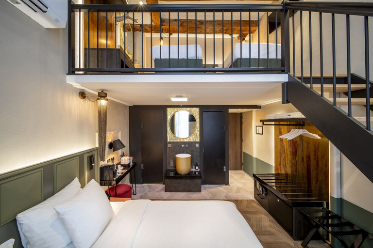 Bedroom 3, Mister Highland Hotel, Amsterdam