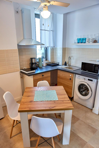 Kitchen 4, Apartament Nordic 81 Onix Blue, Navodari