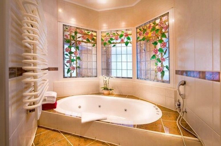 Bathroom 5, Hotel Fürstenhof Bad Bertrich, Cochem-Zell
