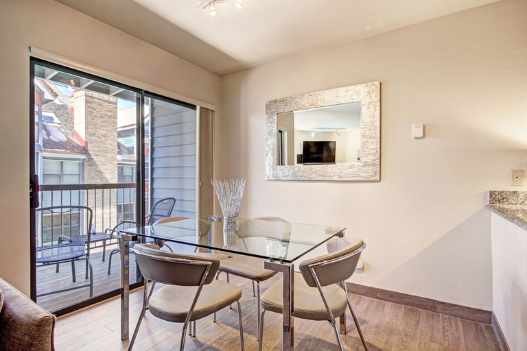 Private kitchen 2, Luminous 2br 2ba - Upscale + Steps To Snowy Fun + Main St 2 Bedroom Condo by RedAwning, Summit