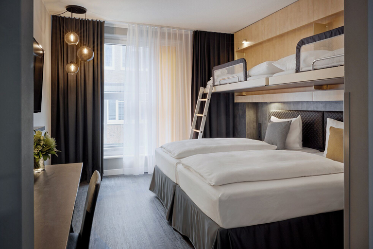 Bedroom 5, The Scotty Hotel Hamburg, Hamburg