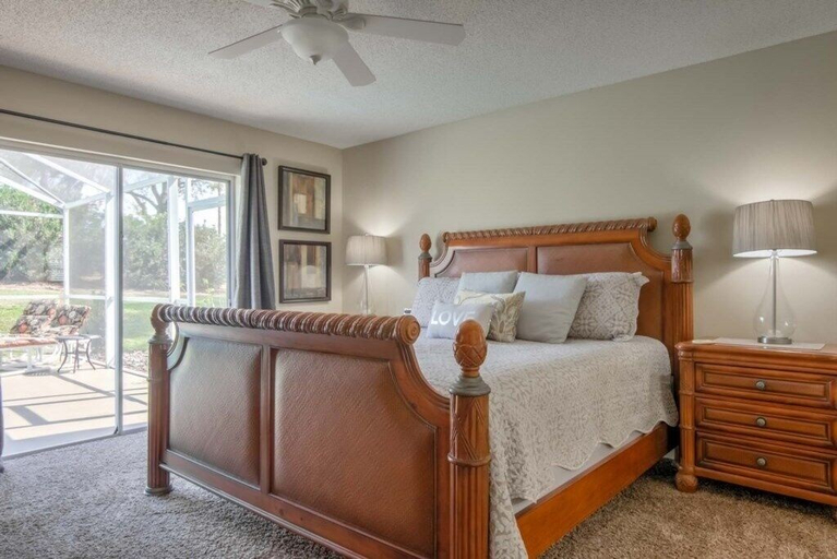 Bedroom 3, Golf Course View From Pool! Southern Dunes Golf! 4 Bedroom Home by RedAwning, Polk