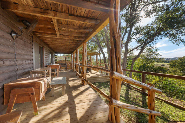 Property grounds 4, Guadalupe Bluff Log Cabin 4 Bedroom Home by RedAwning, Kerr