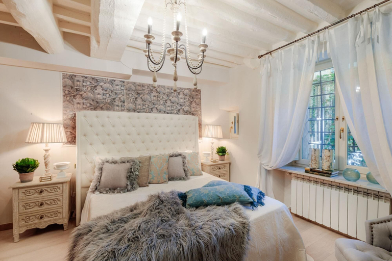 Bedroom 5, Casa Blanc in Lucca With 1 Bedrooms and 1 Bathrooms, Lucca