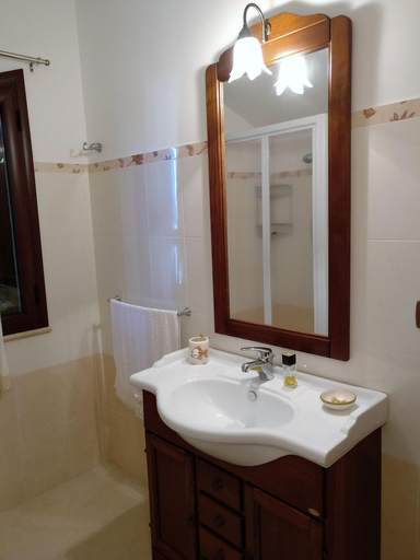 Bathroom 4, Al049 Villa Paradiso 12 Posti con Piscina Privata, Trapani