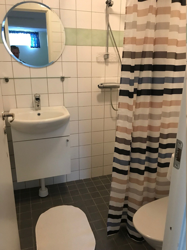 Bathroom 3, Hotell Paradis, Eksjö