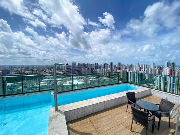 Others 5, Flat localizado a 200m Shopping Recife, bem Perto da Praia de Boa Viagem e com Wi-Fi 400Mbps, Recife