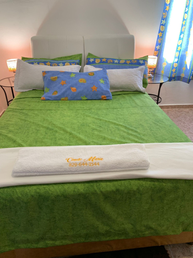 Bedroom 3, Stylish 2r-2b Apt Near the Beach and Main Street, Sosua