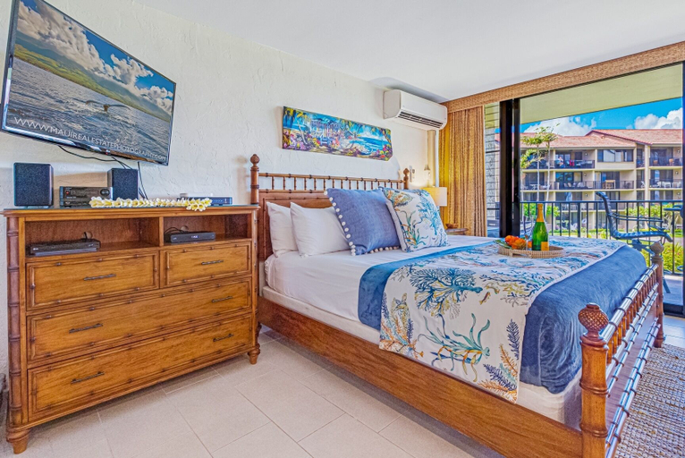 Bedroom 3, Papakea Oceanview Studio 0 Bedroom Condo by RedAwning, Maui