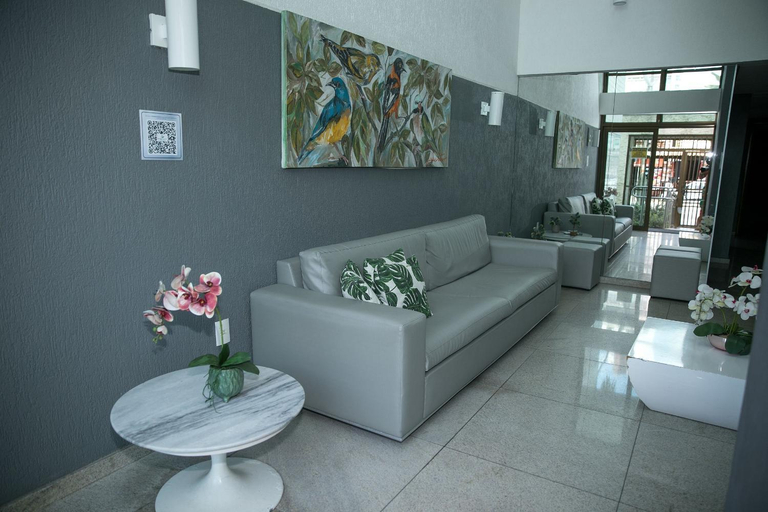 Public Area, Flat localizado a 200m Shopping Recife, bem Perto da Praia de Boa Viagem e com Wi-Fi 400Mbps, Recife