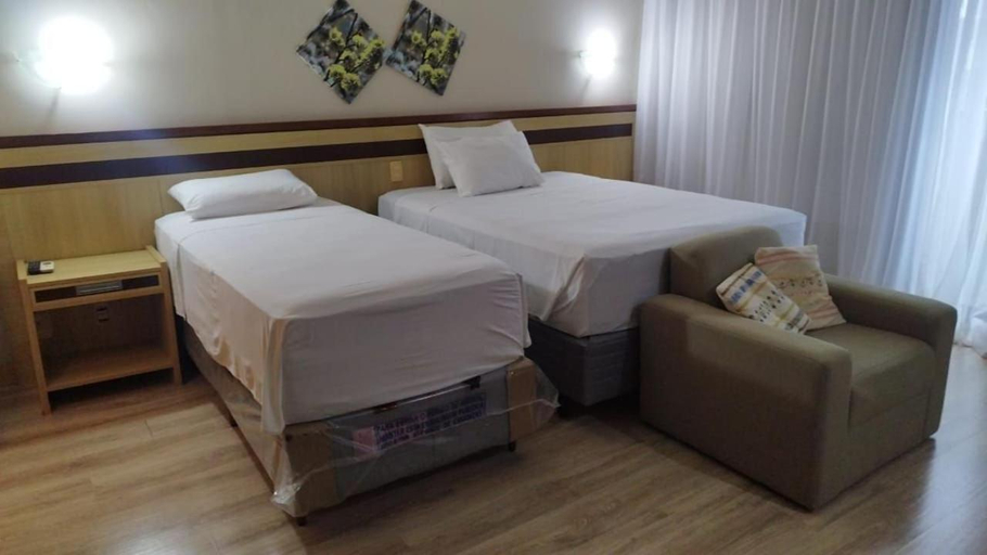 Bedroom 3, Lets Idea Hotel Flat Particular, Brasília