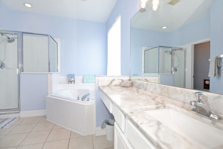 Bathroom 4, Hideaway Dream 6 Bedroom Home by RedAwning, Osceola