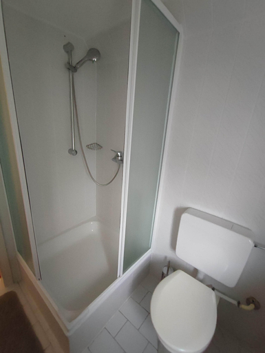 Bathroom 4, Room in Guest Room - Pension Forelle - Doppelzimmer, Rastatt