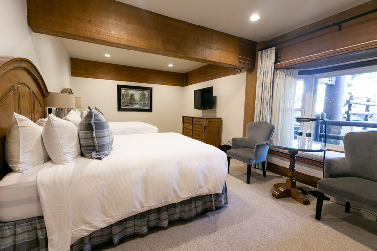 Bedroom 4, Deluxe Two Queen Room Hotel Room by RedAwning, Summit