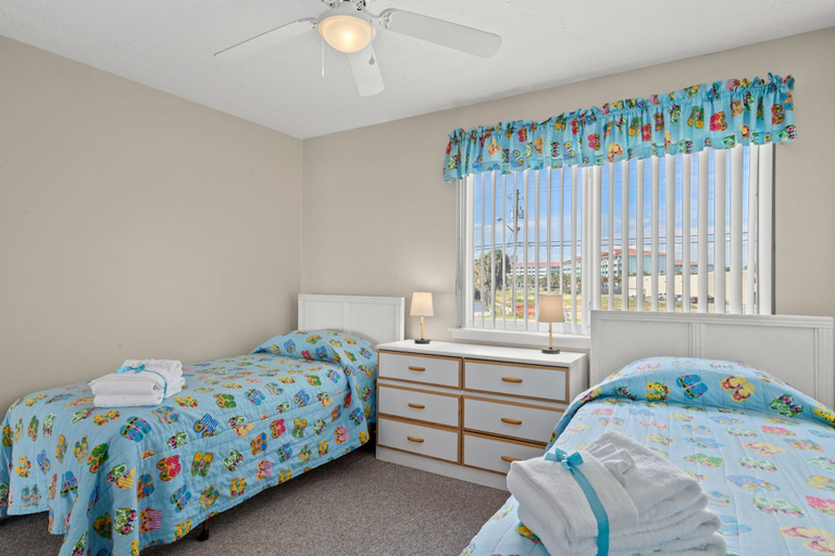 Bedroom 3, 2bd/2.5ba Gulf Front Townhome Near Pier Park! Gulf Views! Beach Access!, Bay