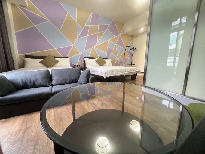 Bedroom 4, Weilove House Full House Pet-friendly Accommodation for 8-12 people - Near Nantou City Scenic Area and Convenience Stores, Nantou