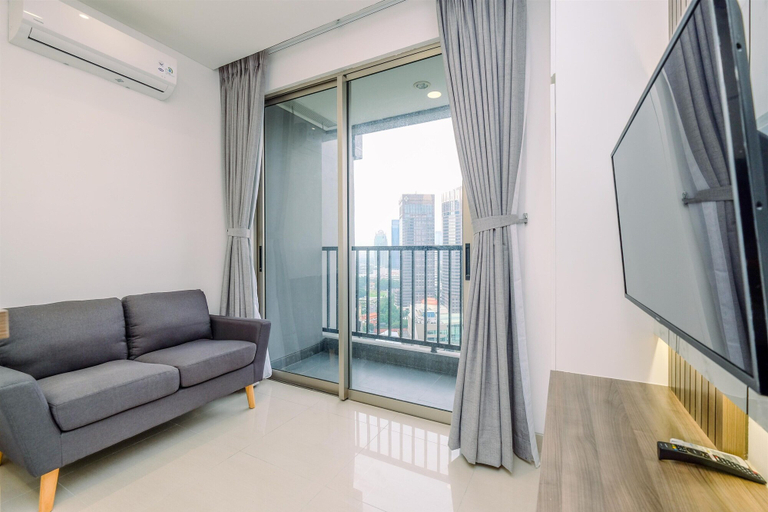 Living area 5, Stunning And Cozy 1Br Apartment At Ciputra World 2, West Jakarta