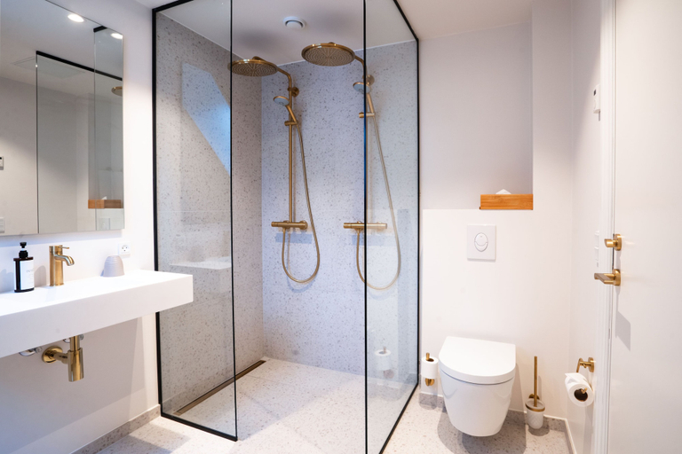Bathroom 3, Sixtus Sinatur Hotel og Konference, Middelfart